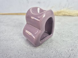 Hornito ceramico corazon inclinado